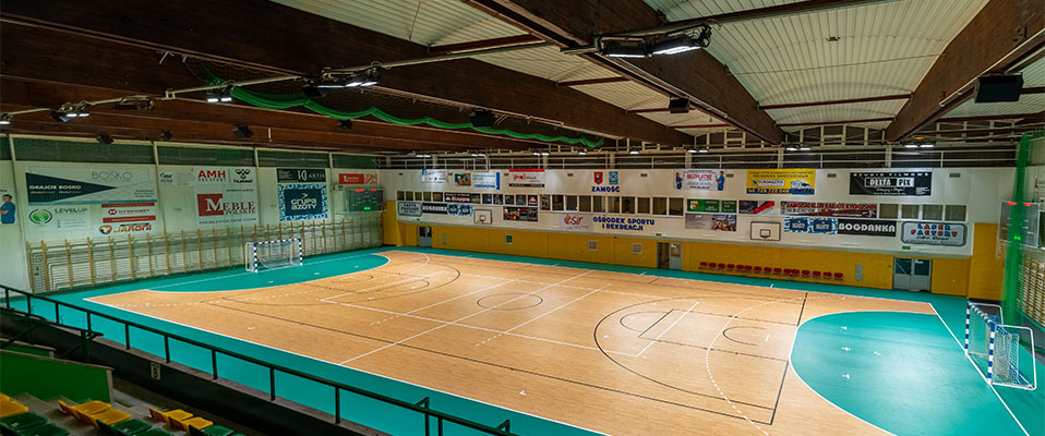 Nagłośnienie Hali sportowej OSiR Zamość nową realizacją Tommex
