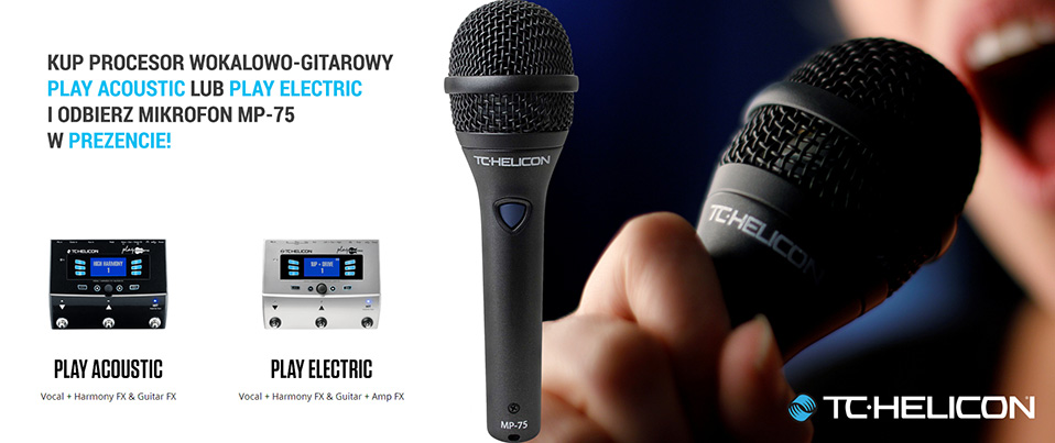Audiostacja rozdaje mikrofony TC-Helicon MP-75