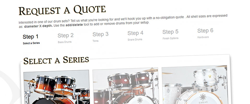 Sakae: Zaprojektuj swój własny zestaw perkusyjny online