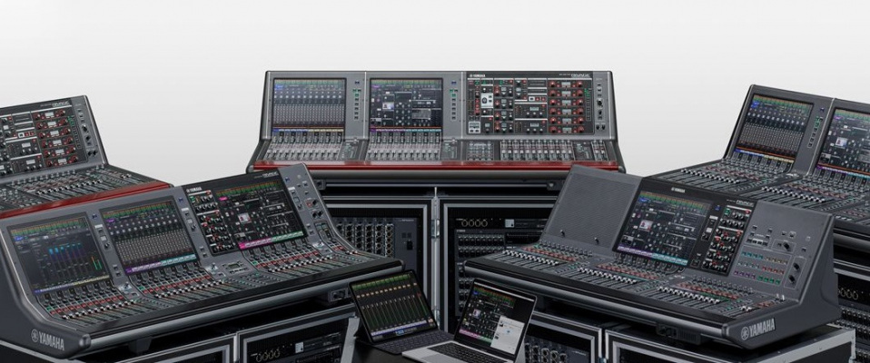 Konsolety cyfrowe Yamaha RIVAGE - pobierz upgrade