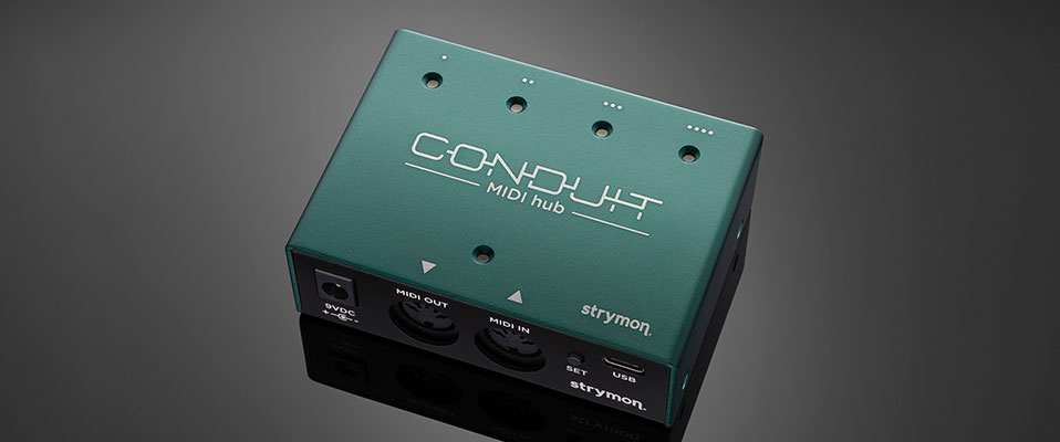 Strymon Conduit to recepta na kostki wyposażone w MIDI