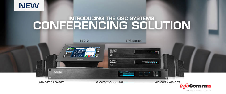 Q-SYS Core 110f - Nowy procesor sieciowy od QSC