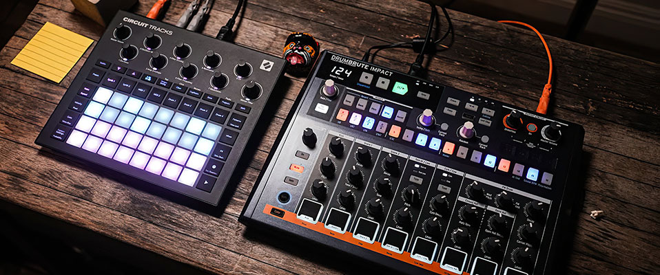 Compact Creations, czyli Circuit Tracks i Drumbrute Impact razem