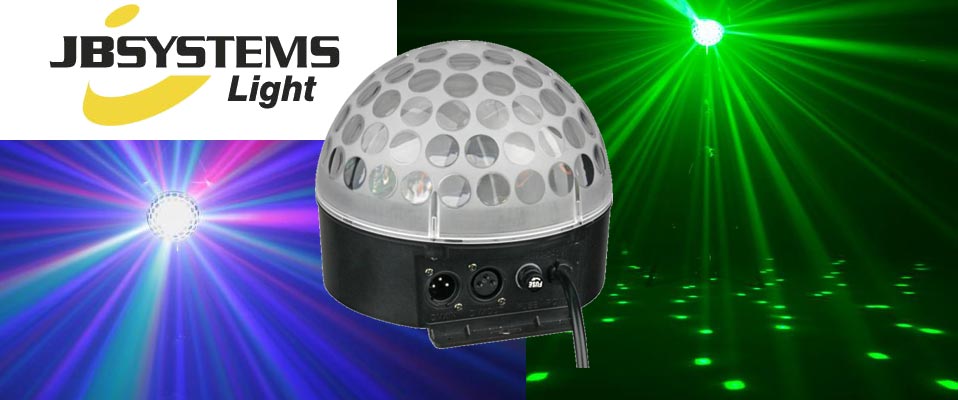 PROMOCJA: Kompaktowy efekt typu półkula LED Diamond od JB Systems