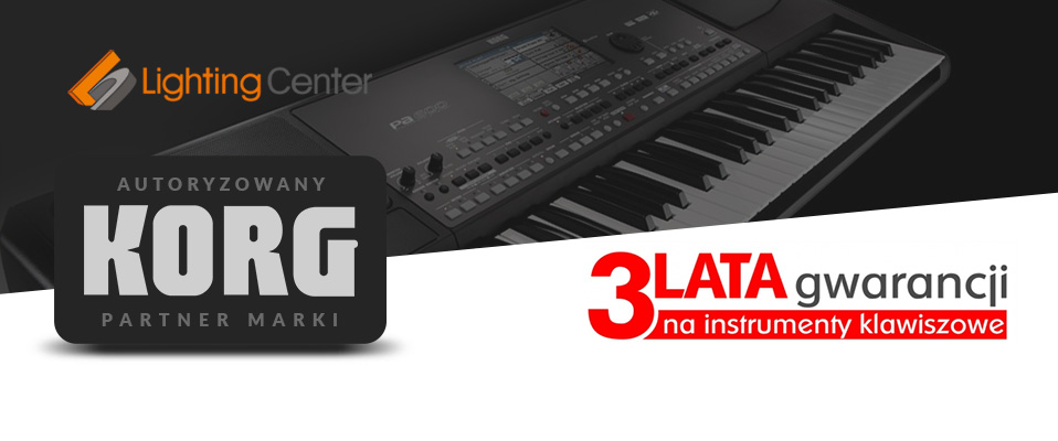 Lighting Center autoryzowanym partnerem marki KORG