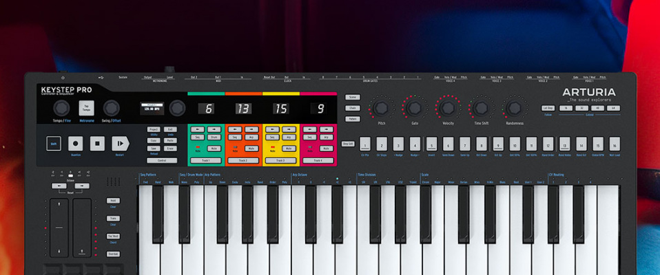 Arturia KeyStep Pro - Moc i wydajność teraz w czarnej obudowie