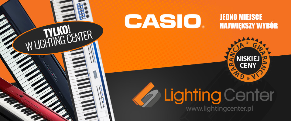 Największy wybór pianin i keyboardów Casio na Śląsku
