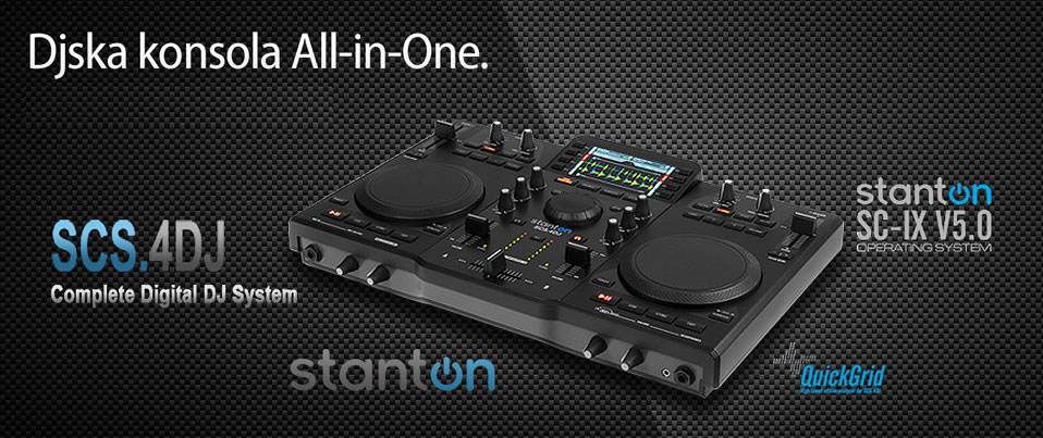 Trwa letnia promocja na kontroler DJ-sjki Stanton SCS.4DJ