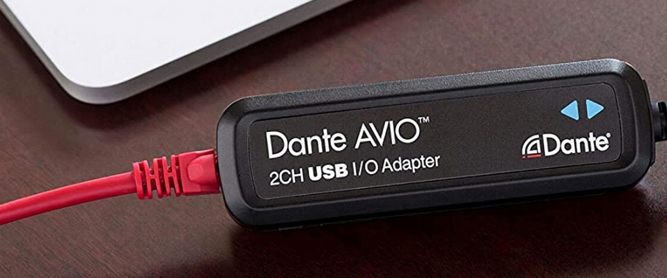 Dante Avio USB-C i Bluetooth - Nowe adaptery od Audinate