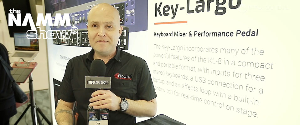 NAMM'19: Klawisze w dobrym miksie - Radial KL-8