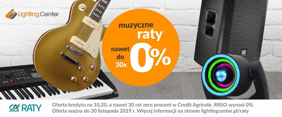 Raty 0% tylko do końca listopada w Lighting Center