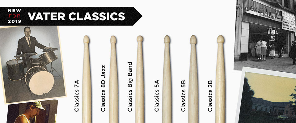 Vater Classics - Vintage'owe pałki z lat osiemdziesiątych