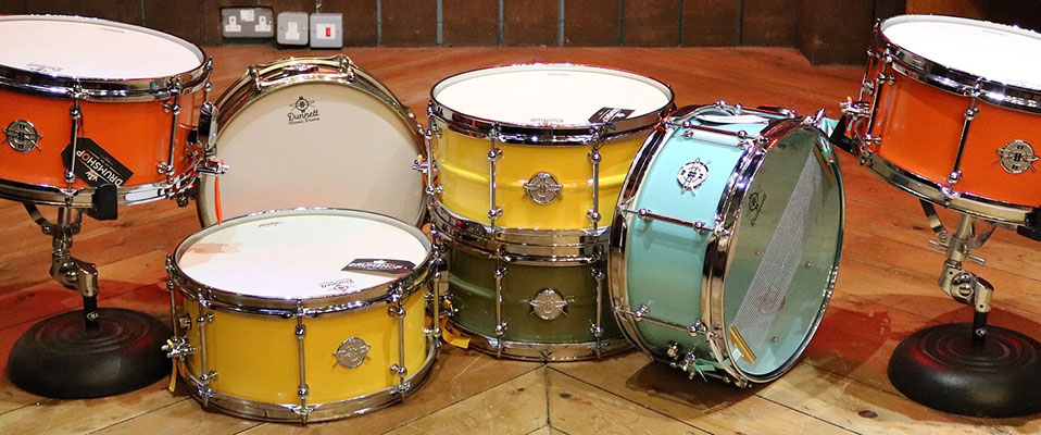 Dunnett i DrumShop UK prezentują nowe werble