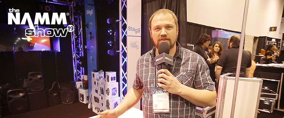 NAMM'19: Mikser oświetlenia i nowe mikrofony od Stagg