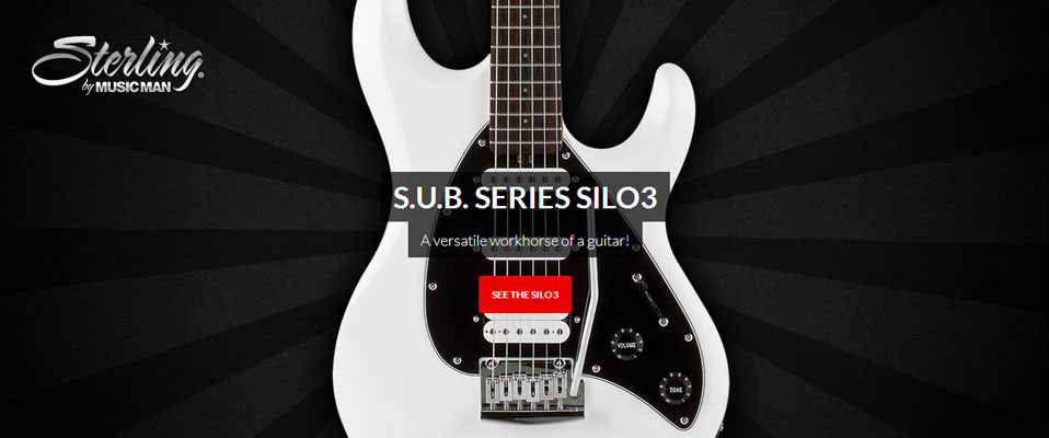 Sterling by Music Man S.U.B. AX 3 i Silo 3 w nowej dostawie Music Info