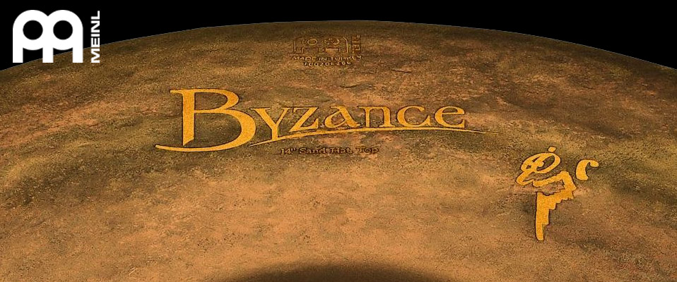 Byzance Vintage 16" Vintage Sand Hats - Nowośc od Meinl Cymbals