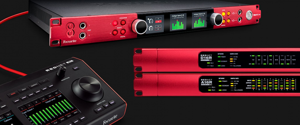 Focusrite RedNet - Interfejsy do zadań specjalnych