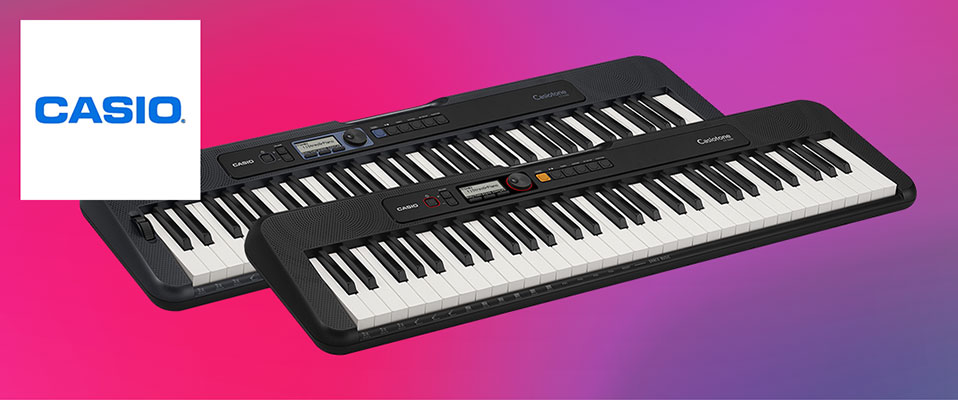 Casio prezentuje nowe keyboardy z serii Casiotone
