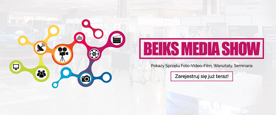 BEIKS MEDIA SHOW - 05 listopada - Warszawa - zaproszenie