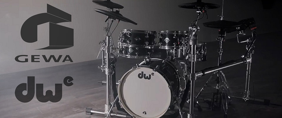 Drum Workshop DWe - Nowy zestaw hybrydowy