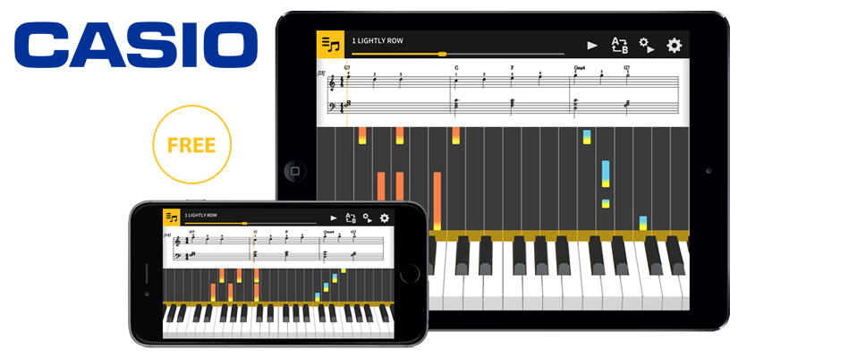 Casio i nowa aplikacja Chordana Play for Piano