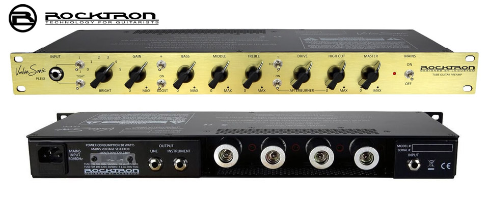 Rockstron prezentuje preamp gitarowy ValveSonic Plexi