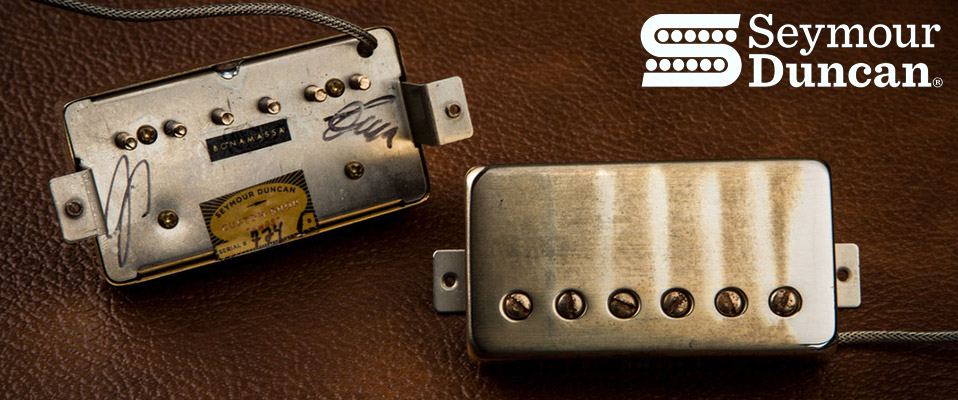 Seymour Duncan i Joe Bonamassa prezentują przetworniki Amos