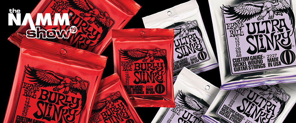 Ciekawie dobrane zestawy strun Ernie Ball