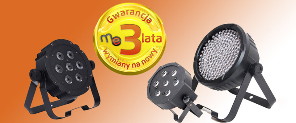 3 lata gwarancji na oświetlenie Light4Me