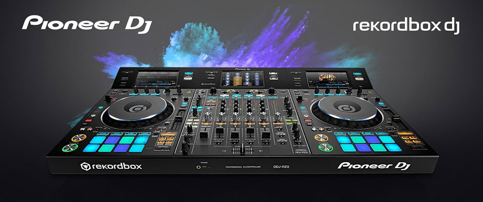 Pioneer DDJ-RZX - Dotykowa kontrola nad audio i video