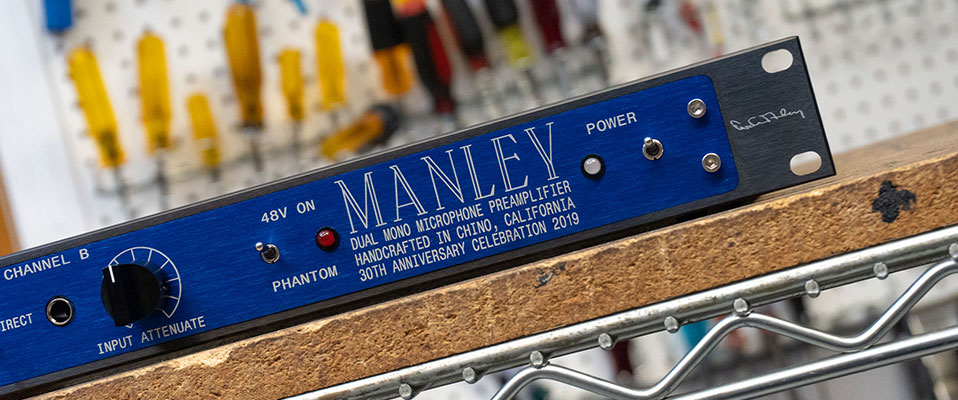 Limitowany preamp od Manley na 30-lecie firmy