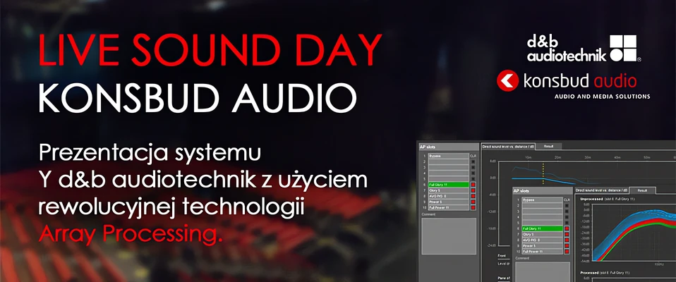 Konsbud Audio zaprasza 22 marca na Live Sound Day w Warszawie