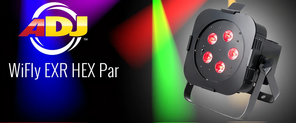 Zupełnie nowy WiFly EXR HEX Par od American DJ