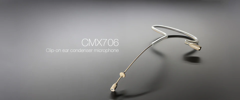 CMX706 oraz CMX726 - Nowe mikrofony nagłowne od Audac