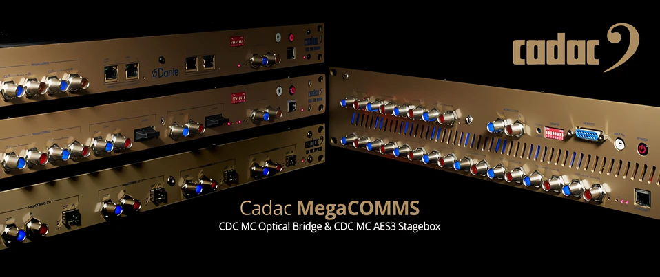 CDC MC Optical Bridge oraz CDC MC AES3 - Nowe modele w sieci MegaCOMMS