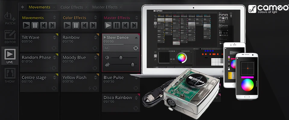 Cameo DVC 4 - więcej niż interfejs DMX