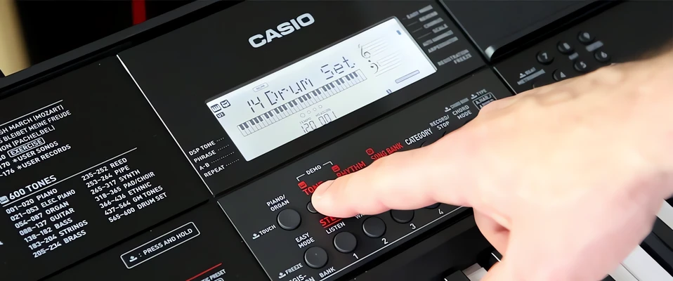 Muzyczny start z  nową serią keyboardów CASIO CT-X