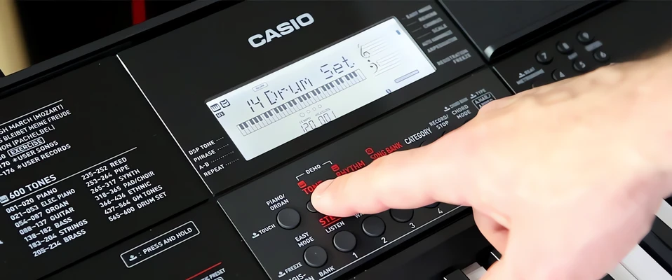 Muzyczny start z nową serią keyboardów CASIO CT-X