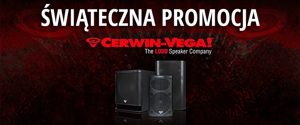 Trwa świąteczna promocja na zestawy głośnikowe Cerwin-Vega
