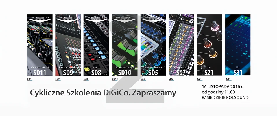 Szkolenie z obsługi konsolet DiGiCo już 16 listopada w Łomiankach