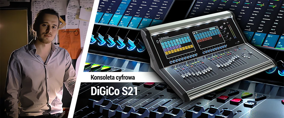 PREZENTACJA: DiGiCo S21 - Konsoleta cyfrowa