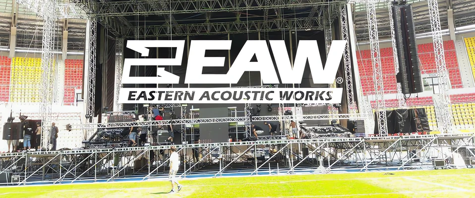 Systemy liniowe EAW Anya na koncercie Davida Guetty w Skopje