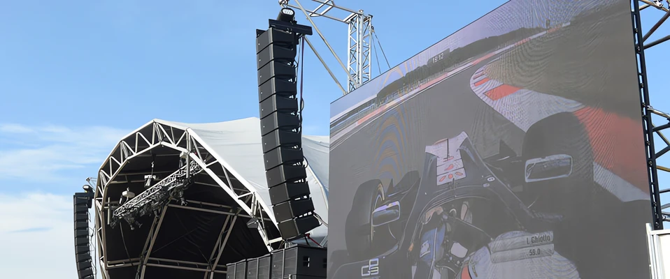 Systemy liniowe Electro-Voice X-Line z premierą podczas GP Formuły 1