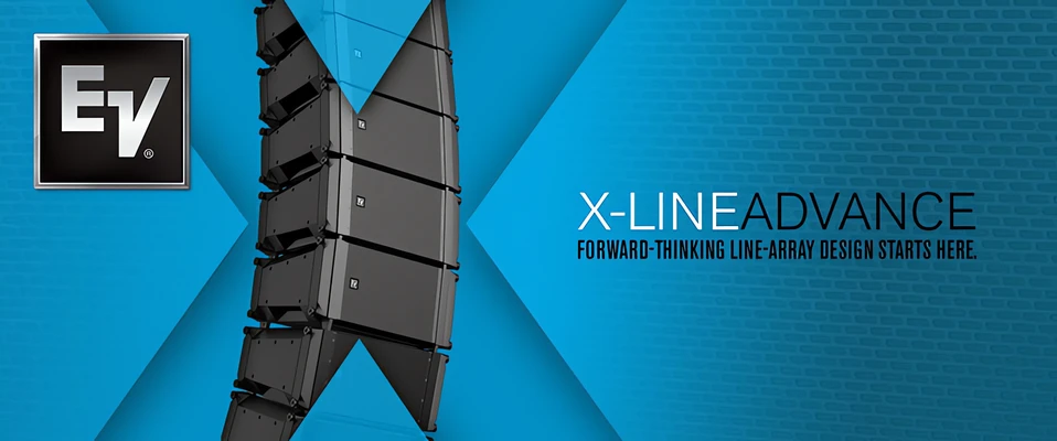 Nowatorska konstrukcja liniówek Electro Voice X-Line Advance 