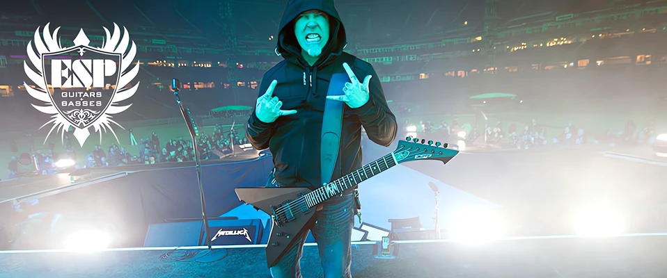 ESP Vulture - Nowy model dla Jamesa Hetfielda (Metallica)