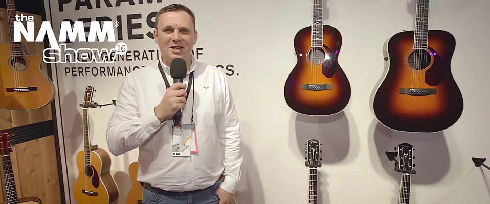 Fender Paramount - Nowa seria gitar akustycznych z premierą na NAMM 2016