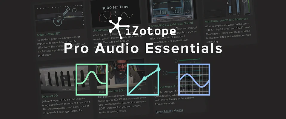 iZotope uruchamia bezpłatny kurs produkcji muzycznej online