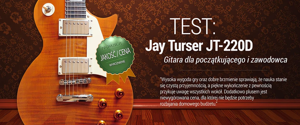 Test gitary Jay-Turser JT-220D w Infomusic.pl