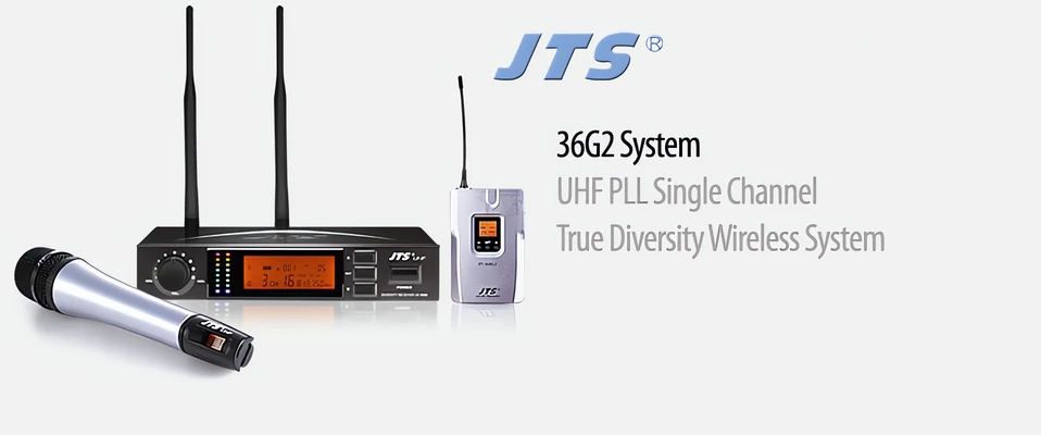 System bezprzewodowy JTS serii 36G2