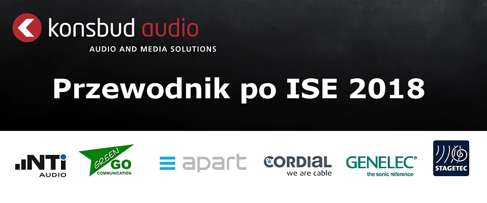 Konsbud Audio zaprasza na targi ISE 2018 w Amsterdamie